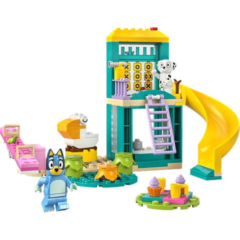 LEGO 11201: Diversión en el Parque de Juegos con Bluey y Chloe
