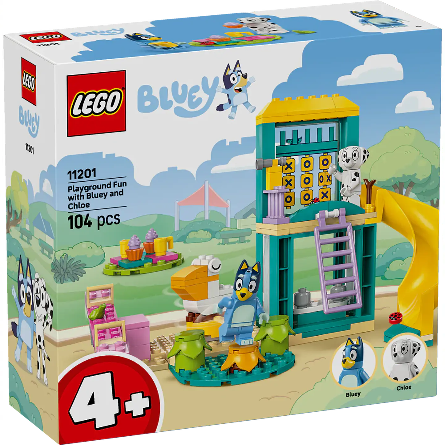 LEGO 11201: Diversión en el Parque de Juegos con Bluey y Chloe 1