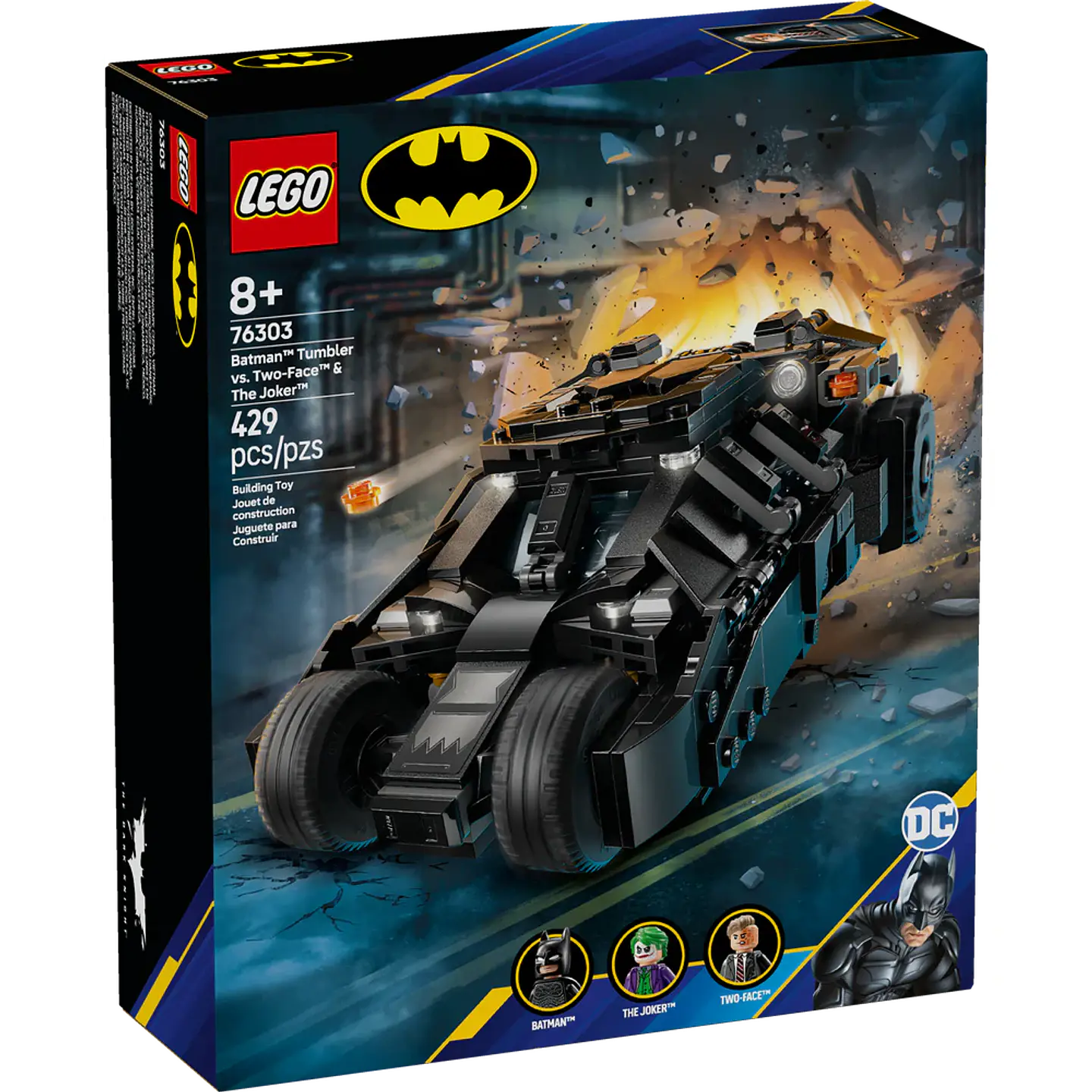 LEGO 76303: Tumbler de Batman vs. Two-Face y The Joker 1