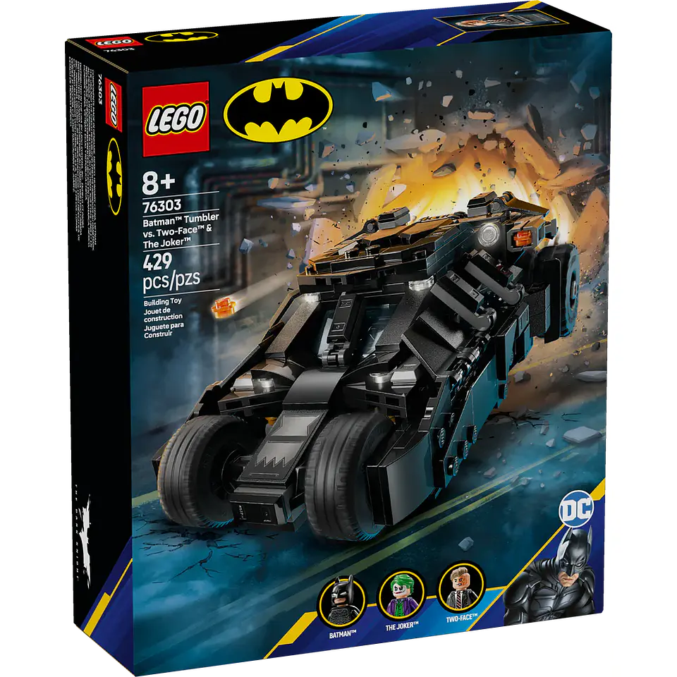 LEGO 76303: Tumbler de Batman vs. Two-Face y The Joker 1