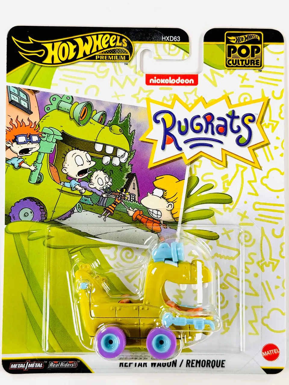 Hot Wheels Premium: Rugrats (Reptar) - Pop Culture 1