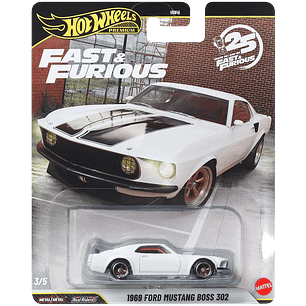 Hot Wheels Premium: 1969 Ford Mustang Boss 302 - Fast & Furious