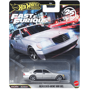 Hot Wheels Premium: Mercedes-Benz 500 SEL - Fast & Furious