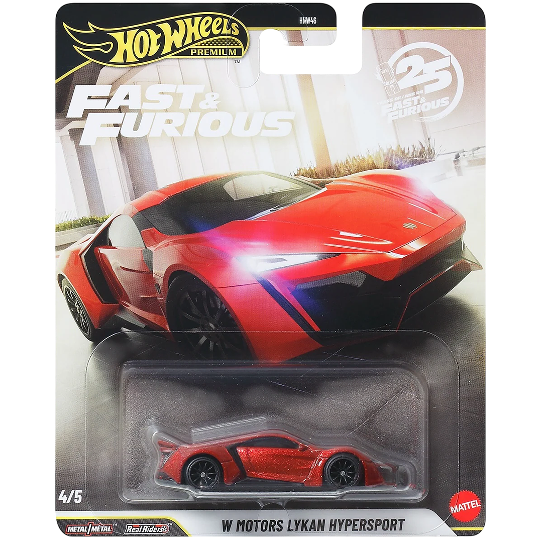 Hot Wheels Premium: W Motors Lykan Hypersport - Fast & Furious 1