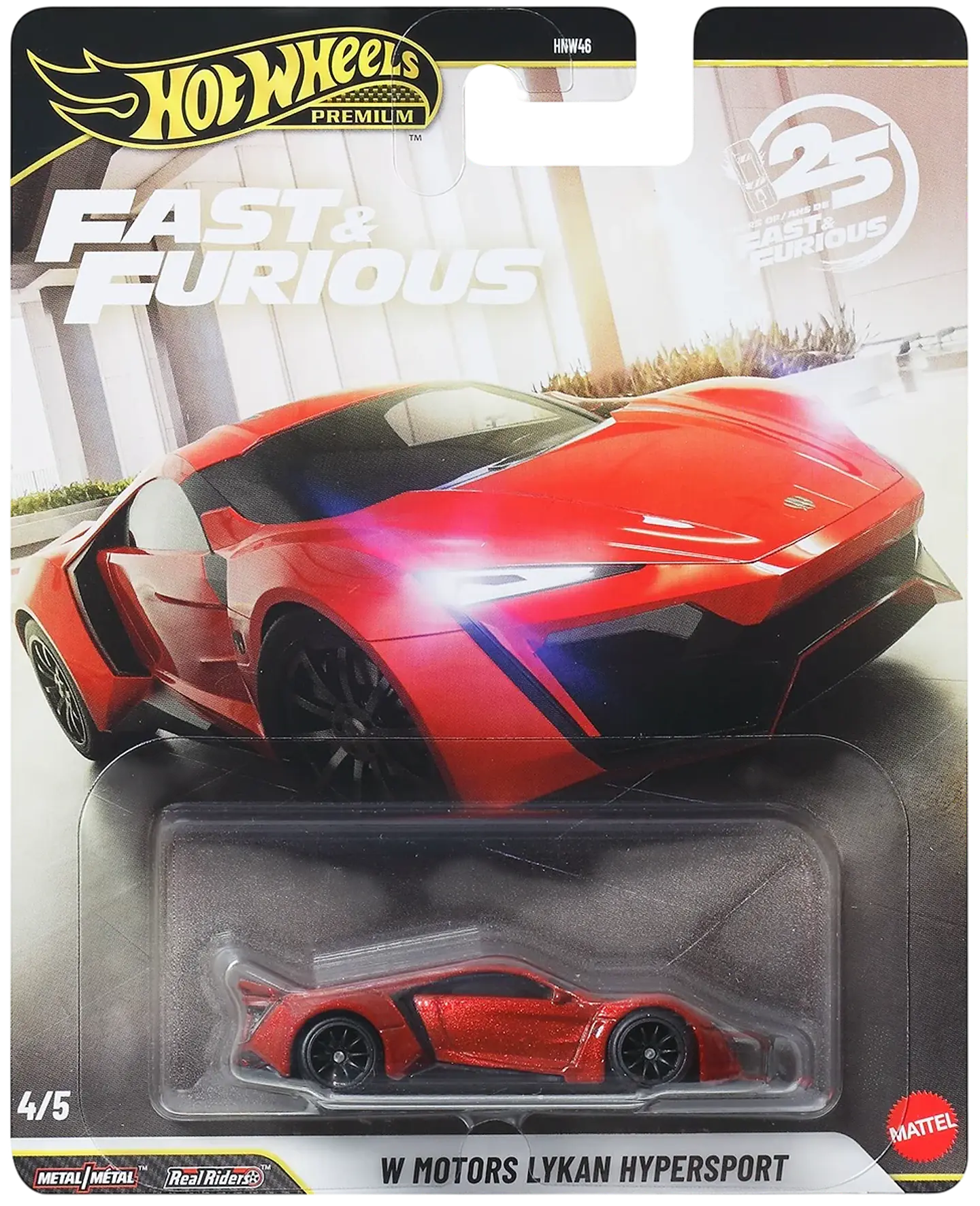 Hot Wheels Premium: W Motors Lykan Hypersport - Fast & Furious 1
