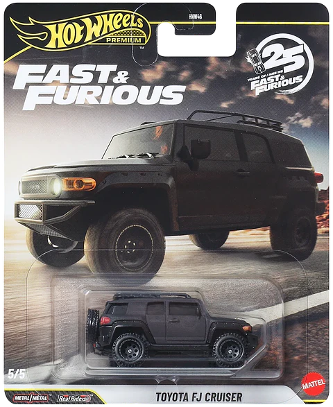 Hot Wheels Premium: Toyota FJ Cruiser - Fast & Furious