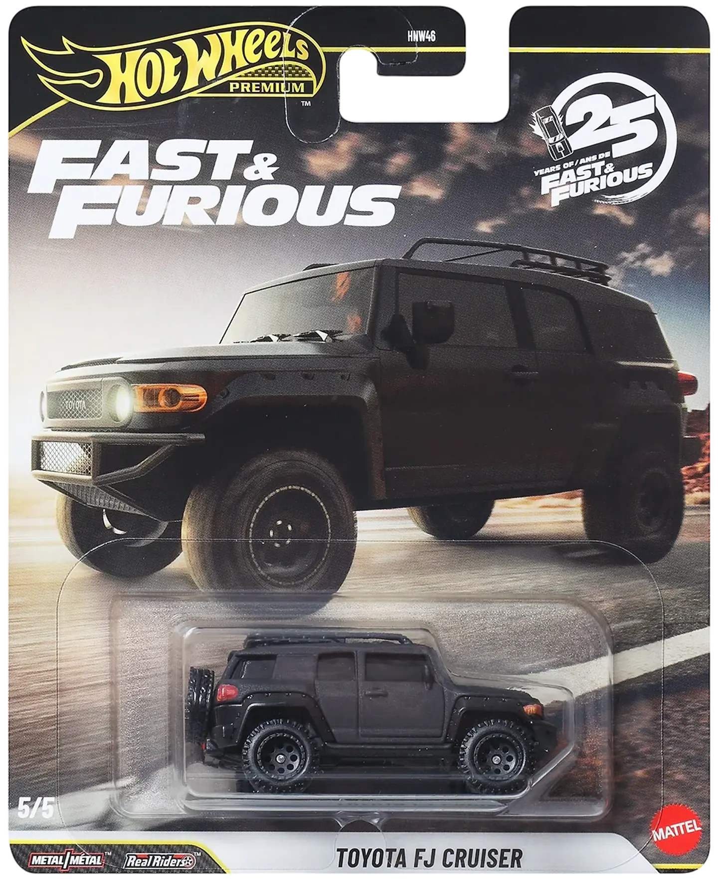 Hot Wheels Premium: Toyota FJ Cruiser - Fast & Furious 1