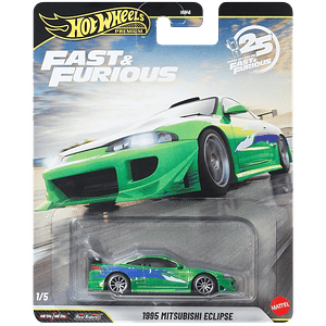Hot Wheels Premium: 1995 Mitsubishi Eclipse - Fast & Furious