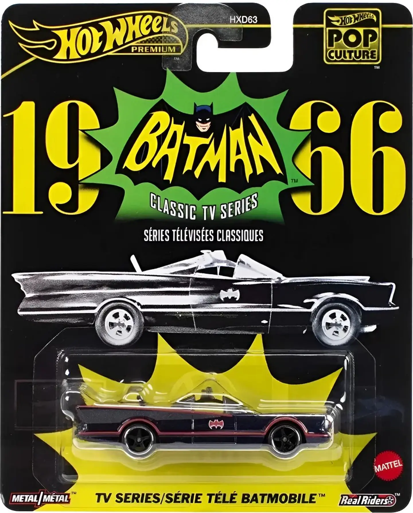 Hot Wheels Premium: Batman 1966 - Pop Culture 1