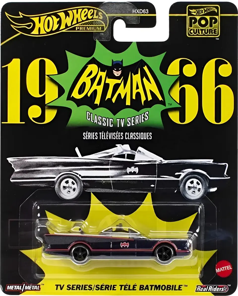 Hot Wheels Premium: Batman 1966 - Pop Culture 1