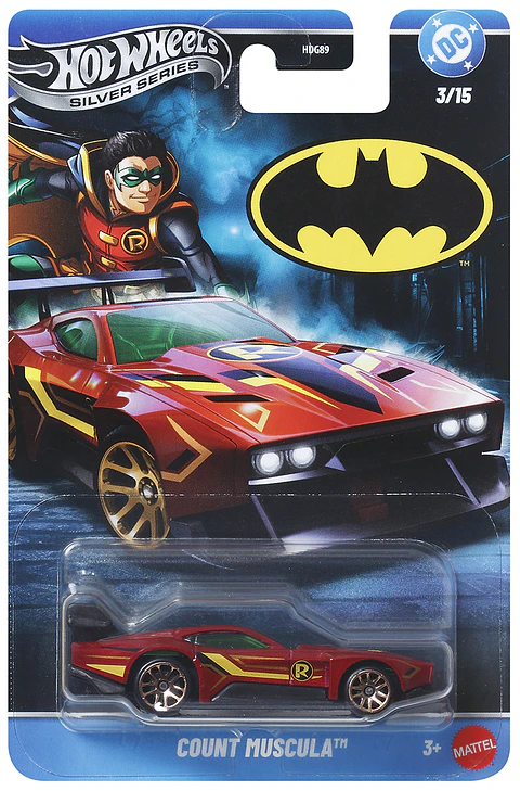 Hot Wheels: Count Muscula - Silver Series Batman