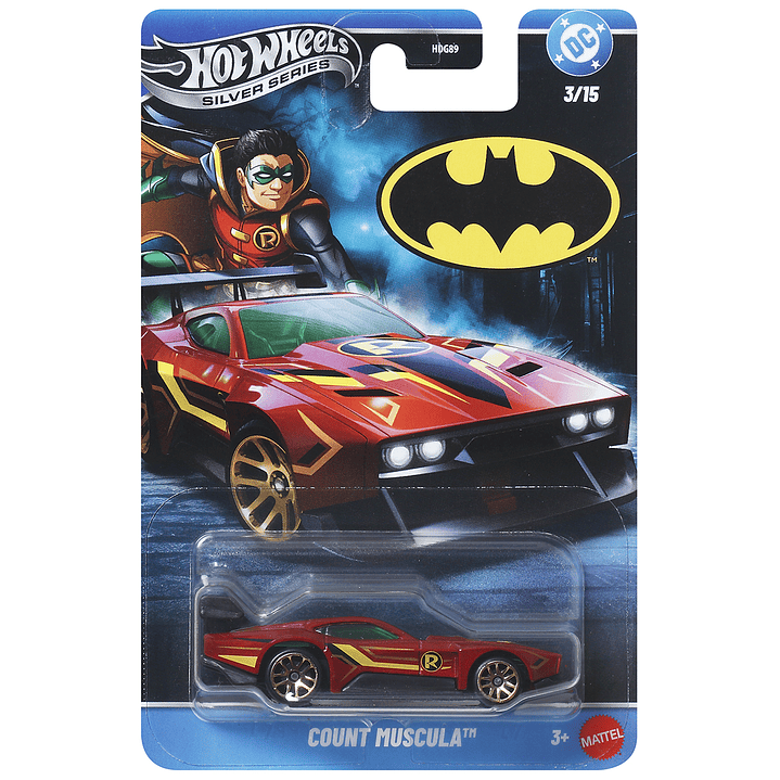 Hot Wheels: Count Muscula - Silver Series Batman 1