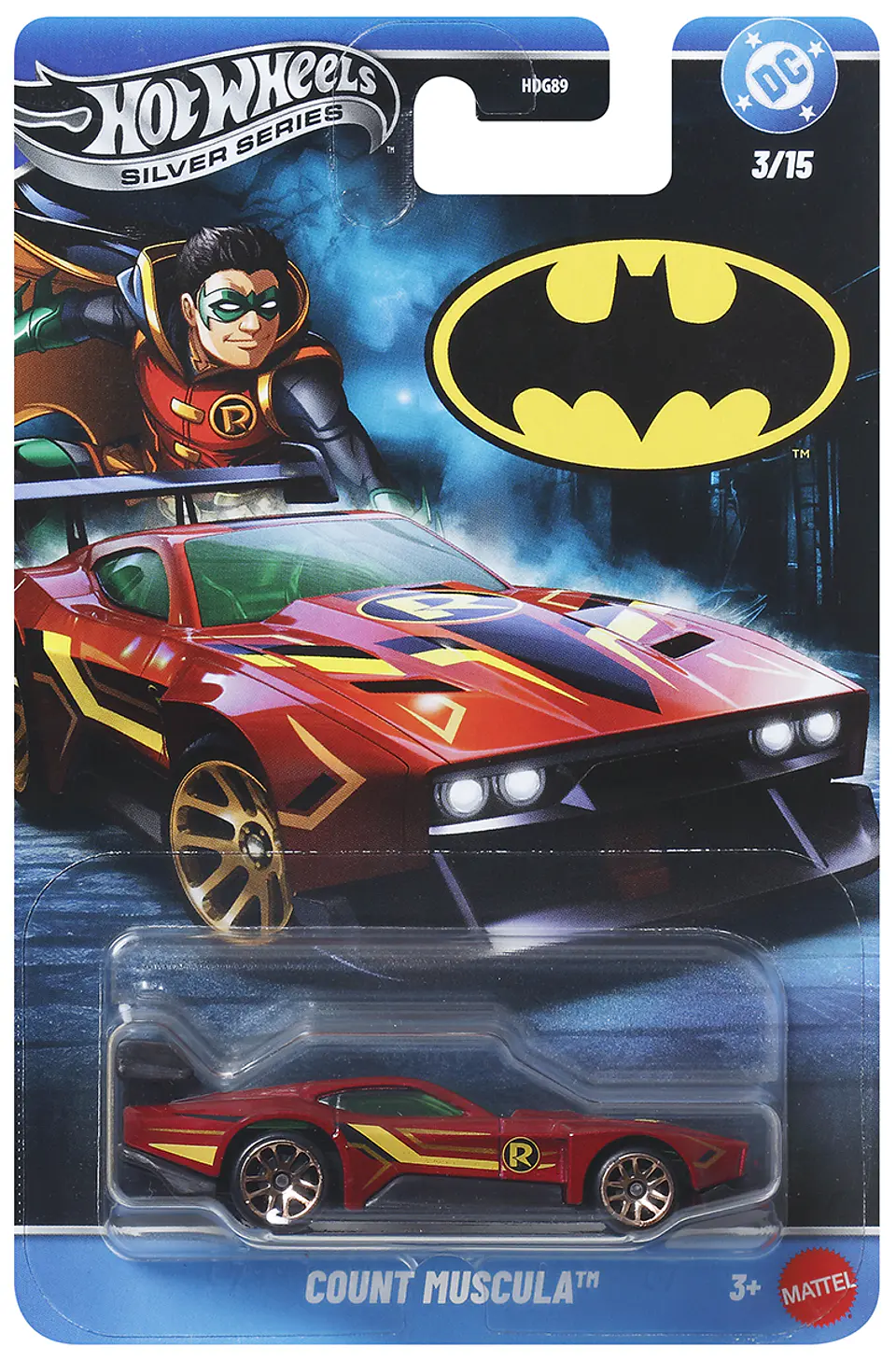 Hot Wheels: Count Muscula - Silver Series Batman 1