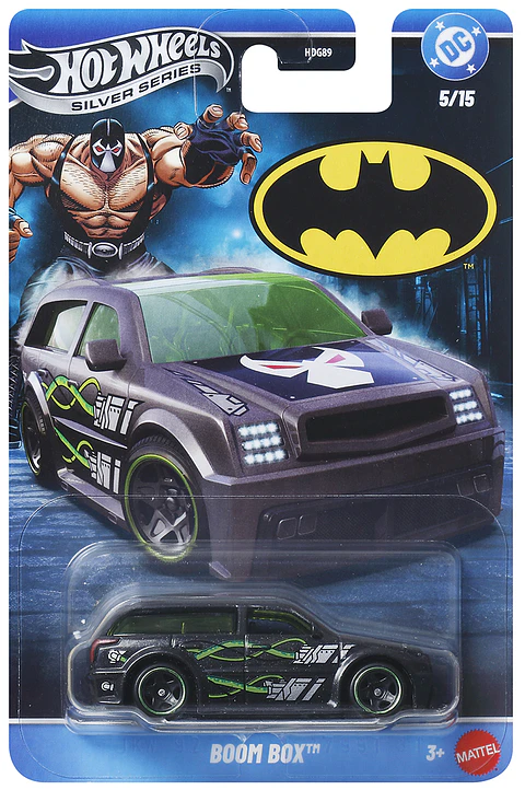 Hot Wheels: Boom Box - Silver Series Batman