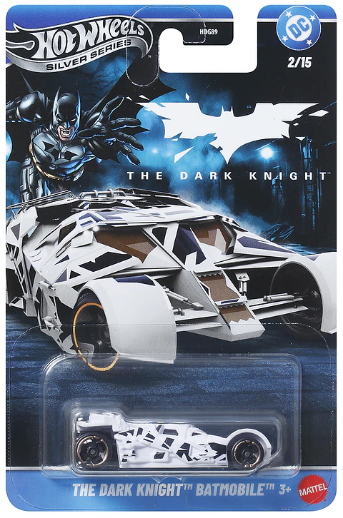 Hot Wheels: The Dark Knight Batmobile - Silver Series Batman