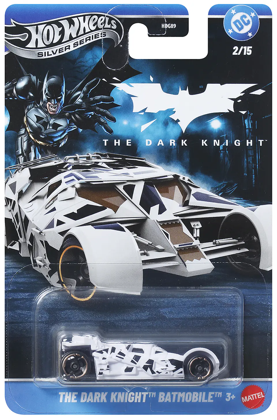 Hot Wheels: The Dark Knight Batmobile - Silver Series Batman 1