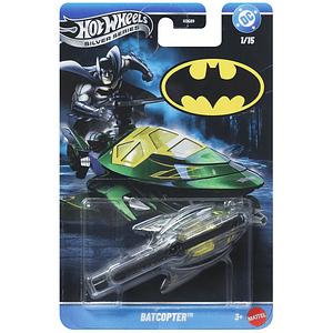 Hot Wheels: Batcopter - Silver Series Batman