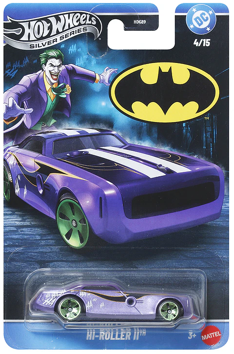 Hot Wheels: Hi-Roller II - Silver Series Batman