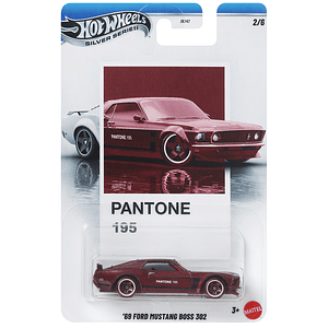 Hot Wheels: '69 Ford Mustang Boss 302 - Silver Series Pantone