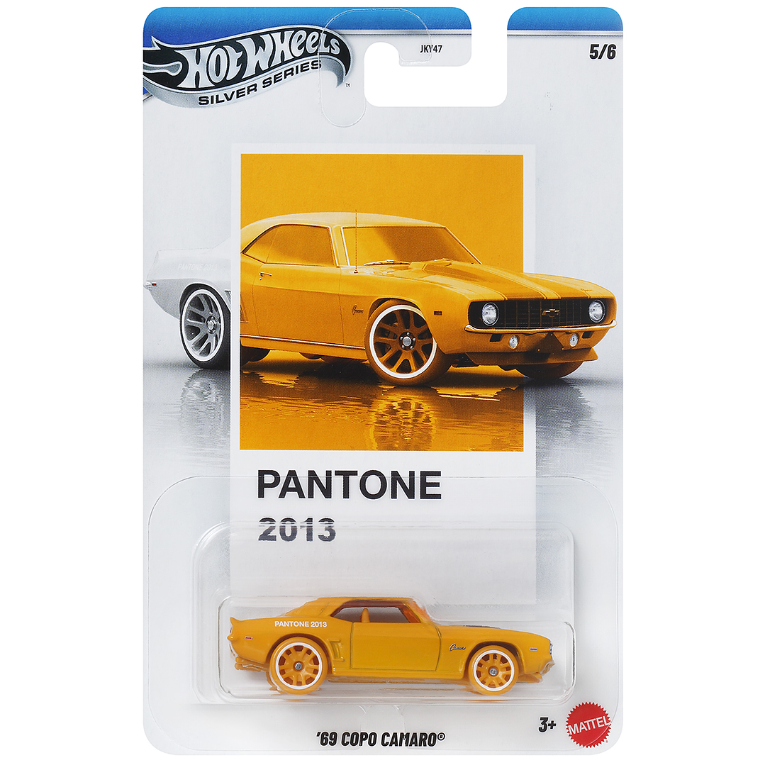 Hot Wheels: '69 Copo Camaro - Silver Series Pantone 1