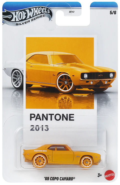 Hot Wheels: '69 Copo Camaro - Silver Series Pantone