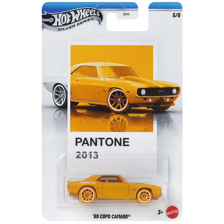 Hot Wheels: '69 Copo Camaro - Silver Series Pantone 1