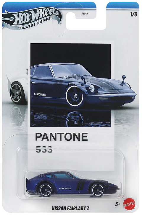Hot Wheels: Nissan Fairlady Z - Silver Series Pantone