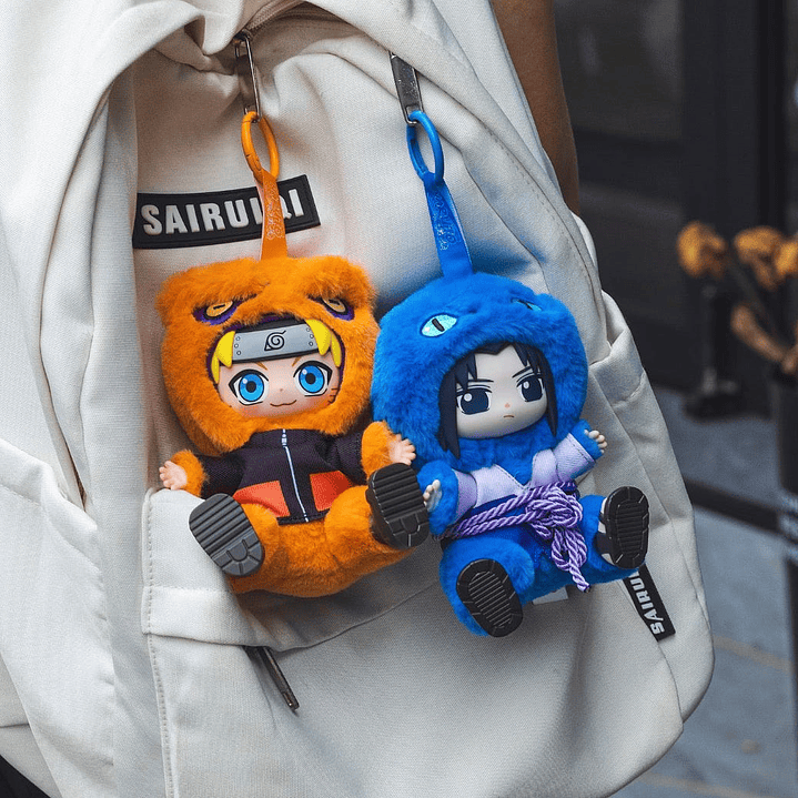 Naruto Beast Party Plush Wave 2 Top Toy x Eaki (Estilo Labubu) - Blind Box Original 3