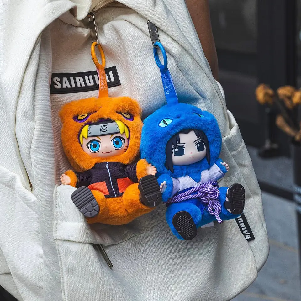 Naruto Beast Party Plush Wave 2 Top Toy x Eaki (Estilo Labubu) - Blind Box Original 3