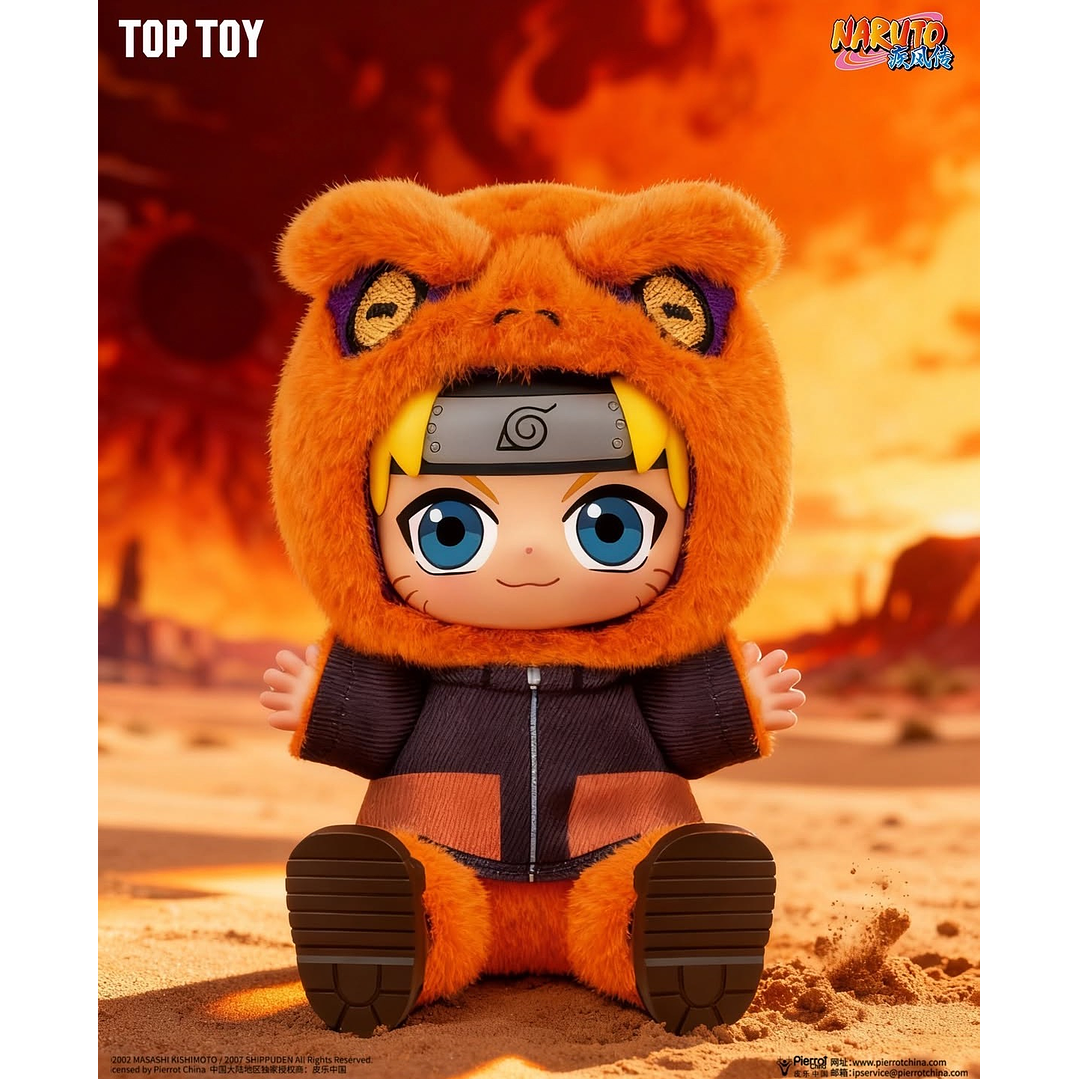 Naruto Beast Party Plush Wave 2 Top Toy x Eaki (Estilo Labubu) - Blind Box Original 4