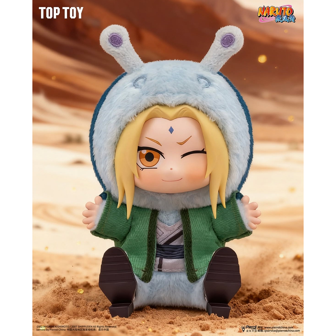 Naruto Beast Party Plush Wave 2 Top Toy x Eaki (Estilo Labubu) - Blind Box Original 6