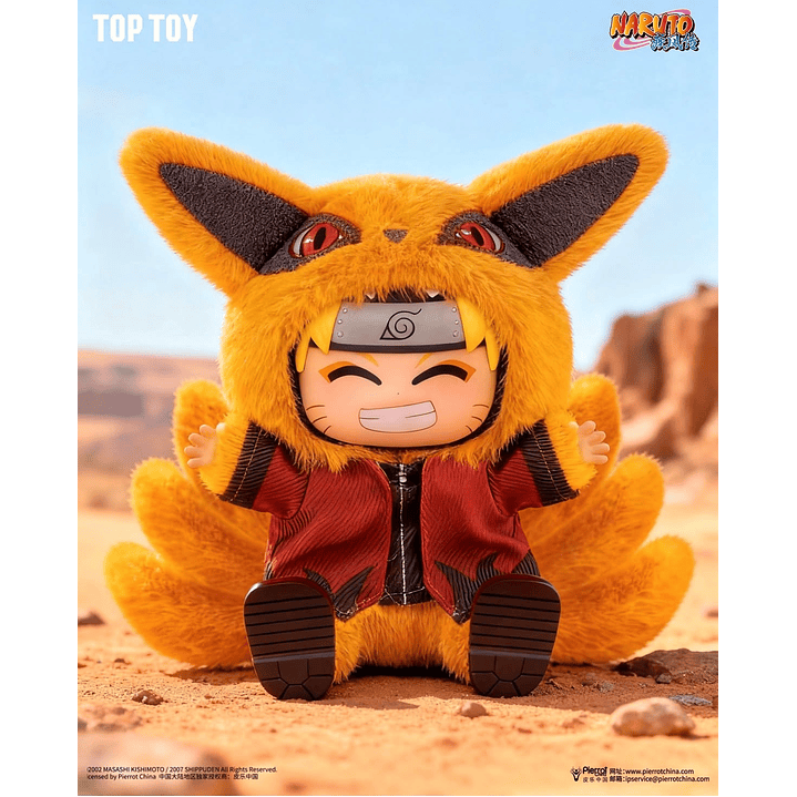 Naruto Beast Party Plush Wave 2 Top Toy x Eaki (Estilo Labubu) - Blind Box Original 7