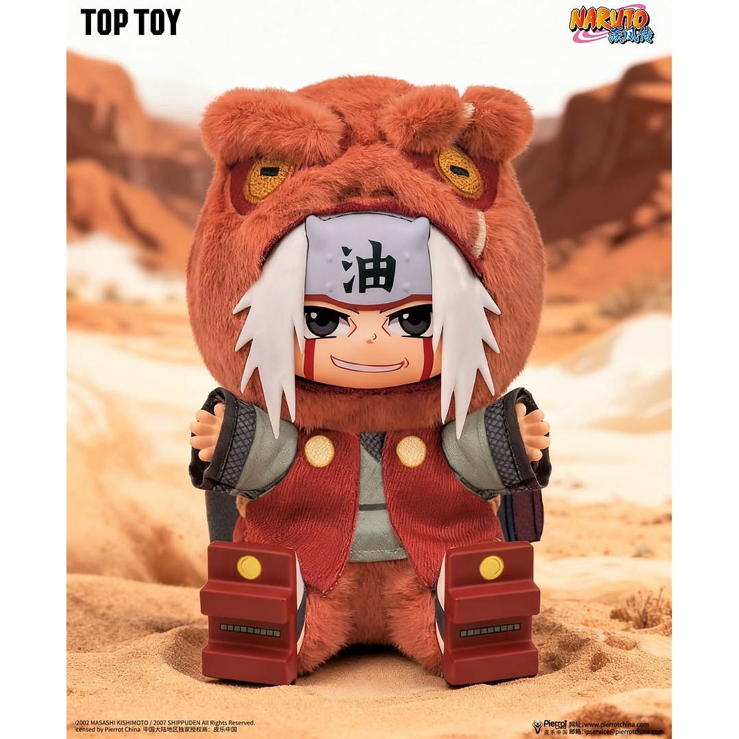 Naruto Beast Party Plush Wave 2 Top Toy x Eaki (Estilo Labubu) - Blind Box Original 8