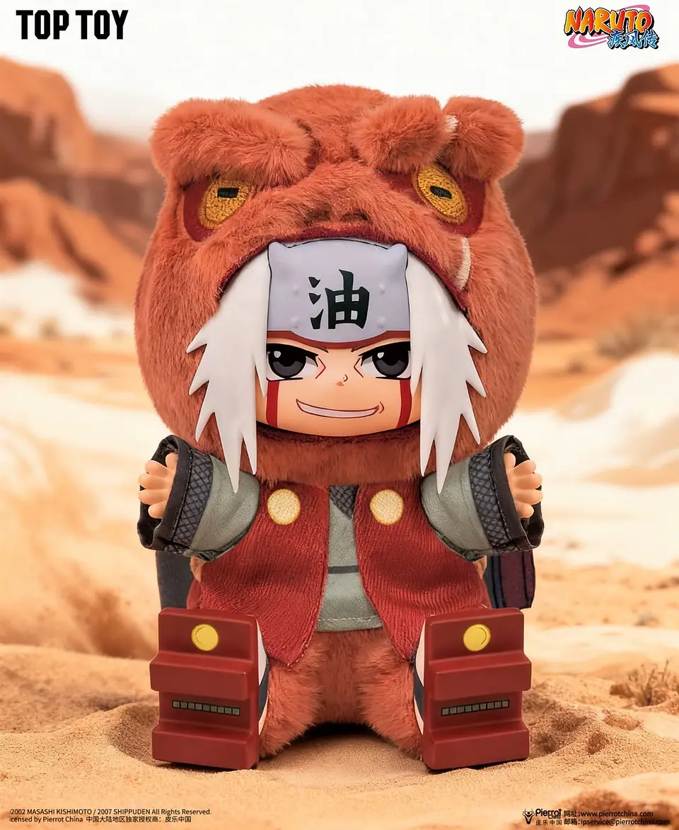 Naruto Beast Party Plush Wave 2 Top Toy x Eaki (Estilo Labubu) - Blind Box Original 8
