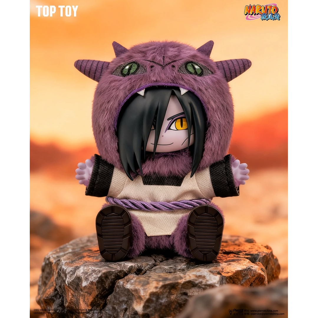 Naruto Beast Party Plush Wave 2 Top Toy x Eaki (Estilo Labubu) - Blind Box Original 9