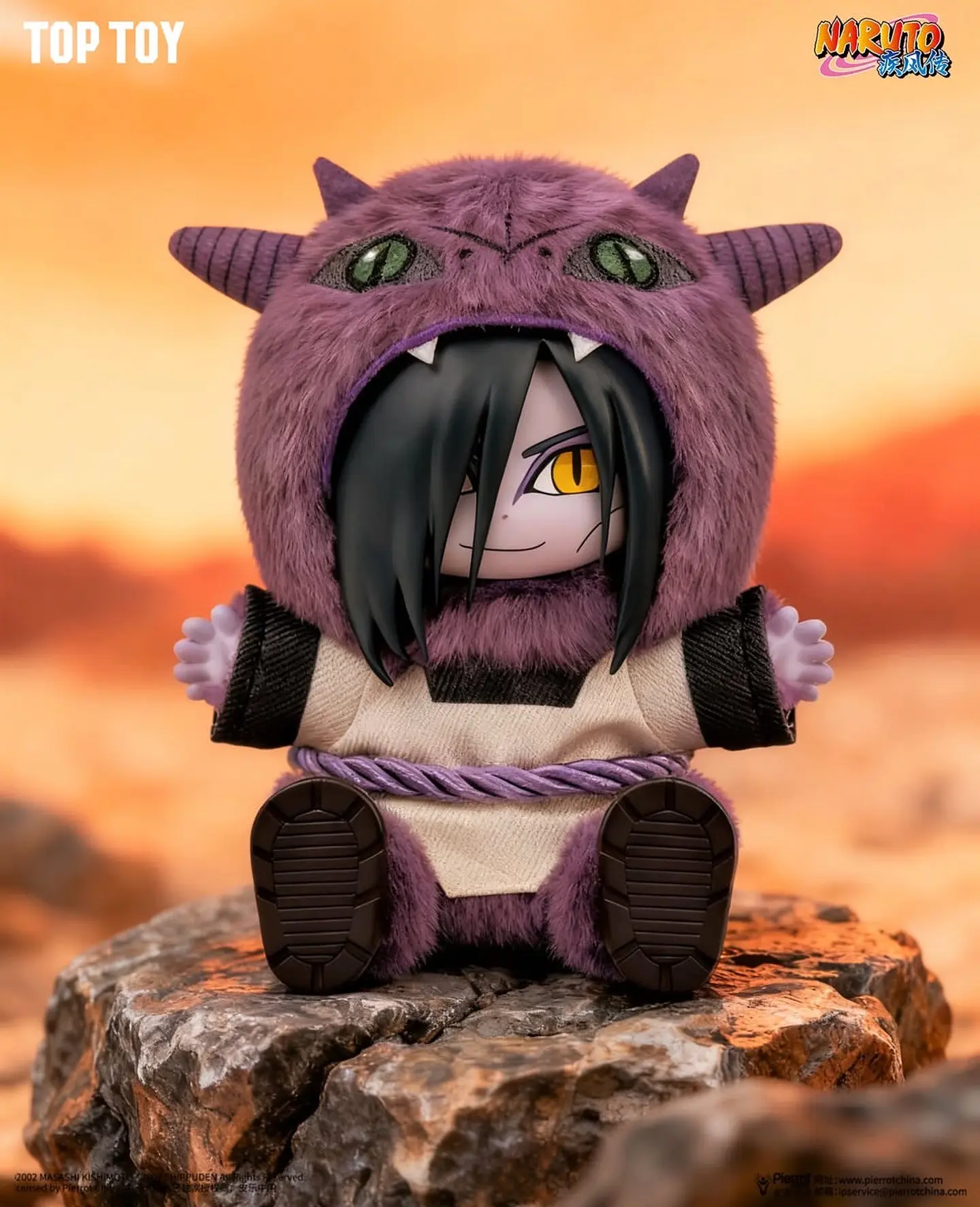 Naruto Beast Party Plush Wave 2 Top Toy x Eaki (Estilo Labubu) - Blind Box Original 9