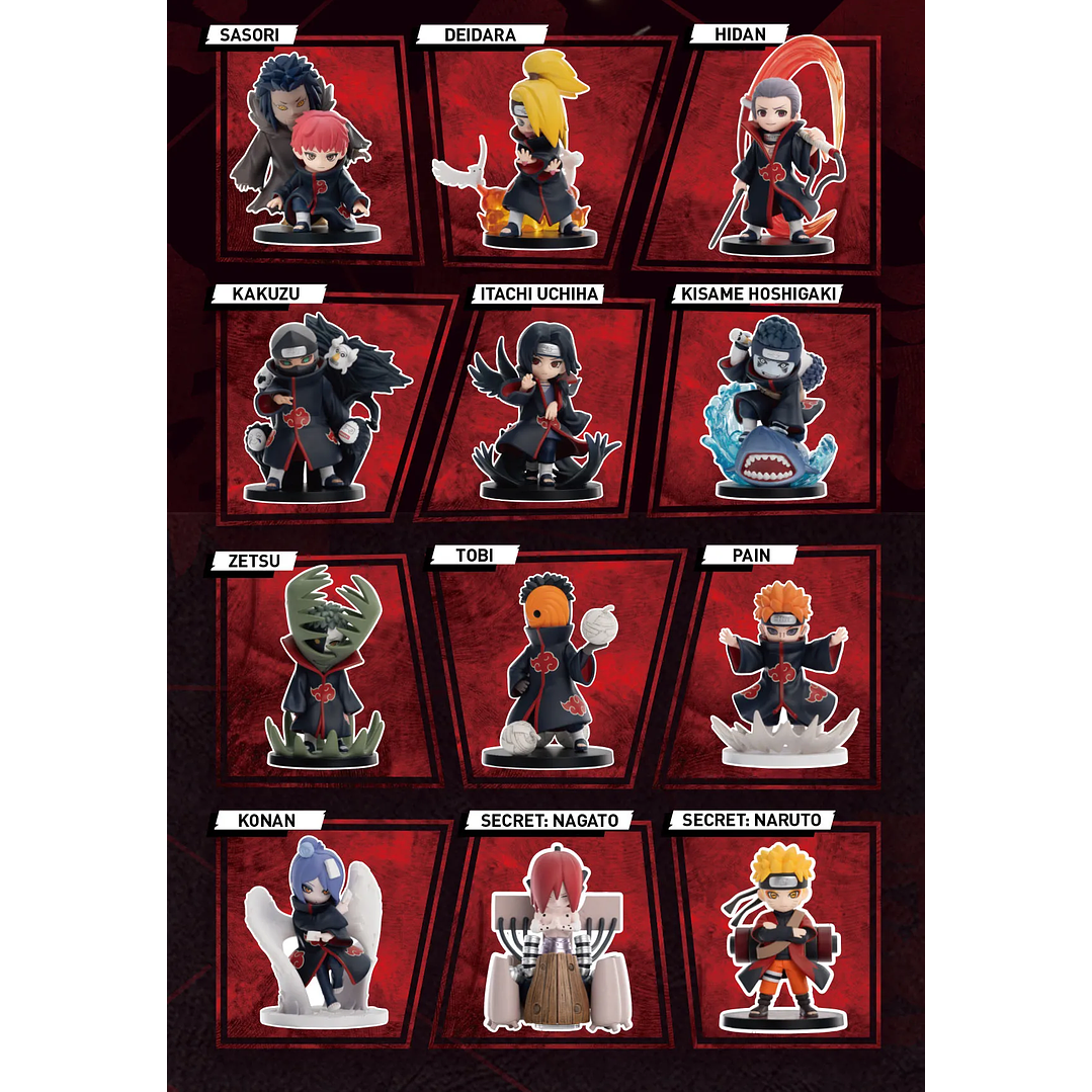 POP MART Naruto Shippuden - Batalla Contra Los Akatsuki (Blind Box) 2