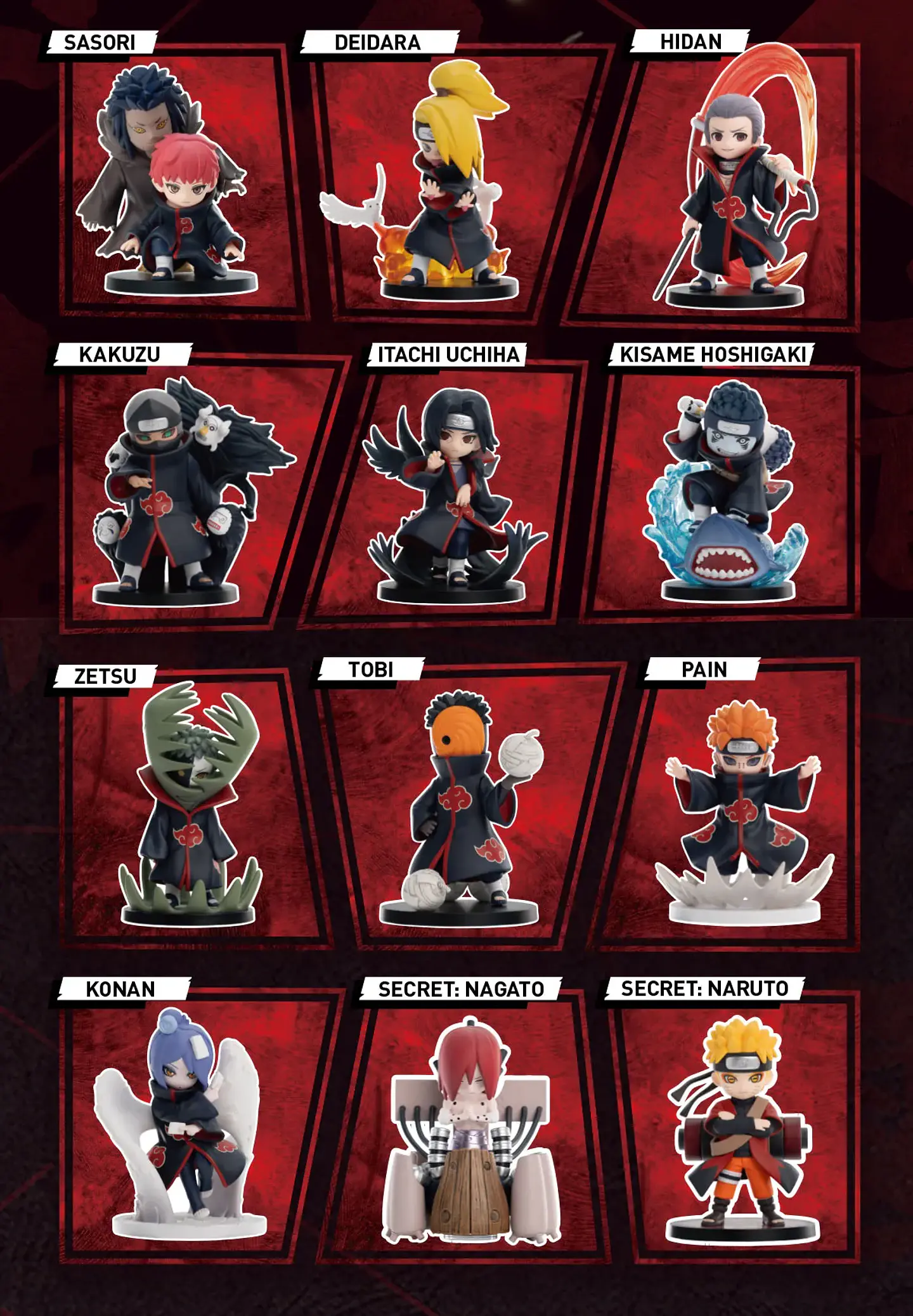 POP MART Naruto Shippuden - Batalla Contra Los Akatsuki (Blind Box) 2