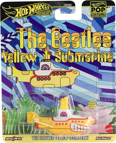 Hot Wheels Premium: The Beatles Yellow Submarine - Pop Culture