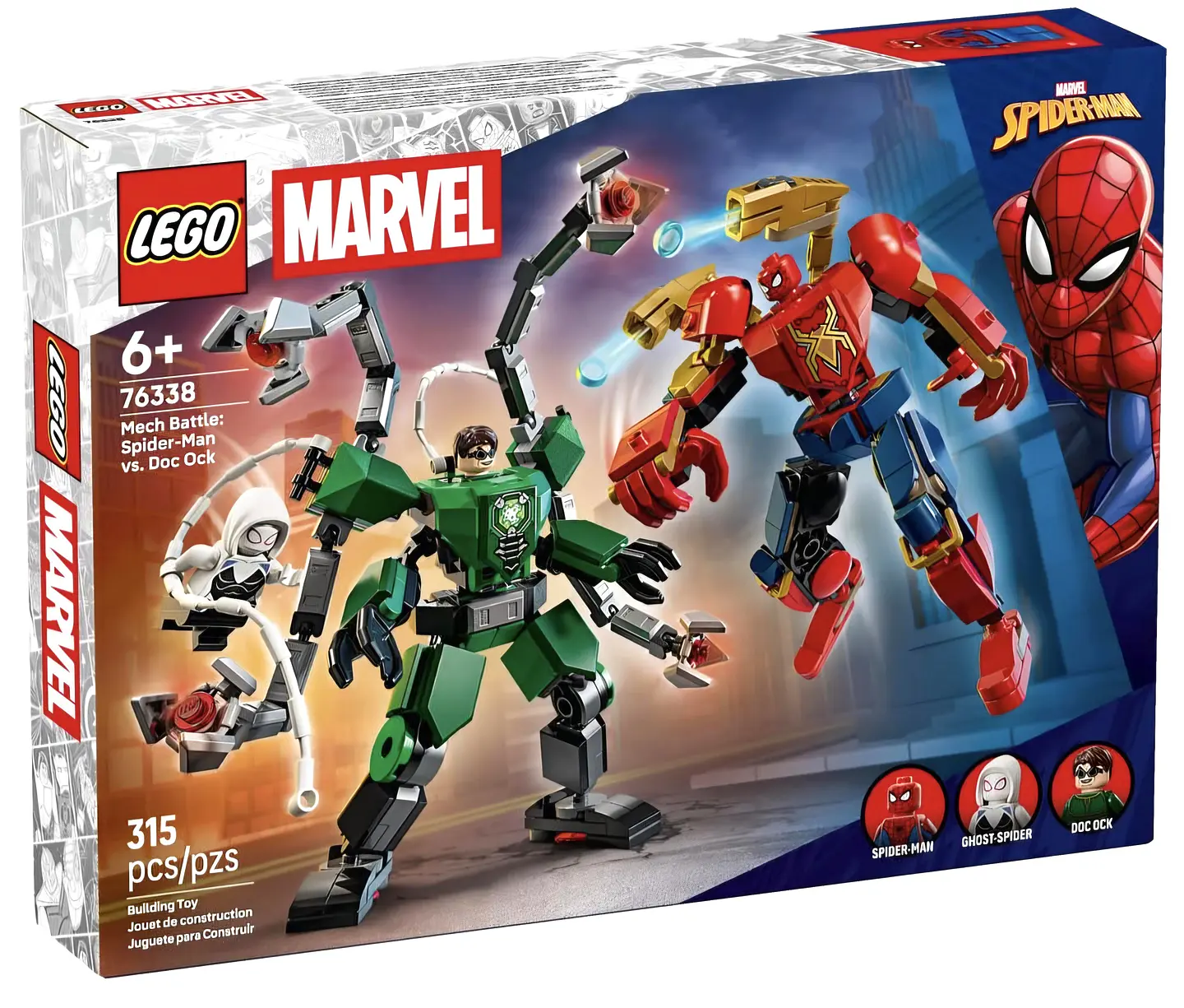 LEGO 76338: Mech Battle: Spider-Man vs. Doc Ock 1