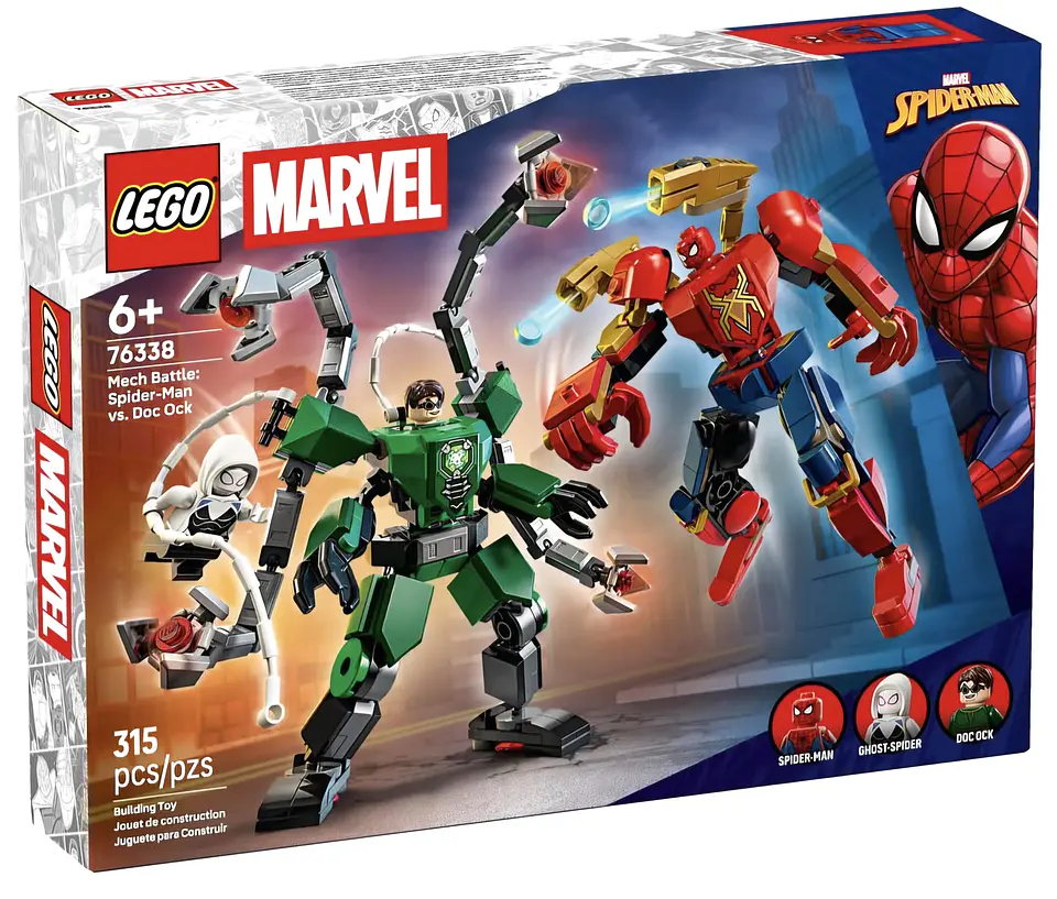 LEGO 76338: Mech Battle: Spider-Man vs. Doc Ock 1