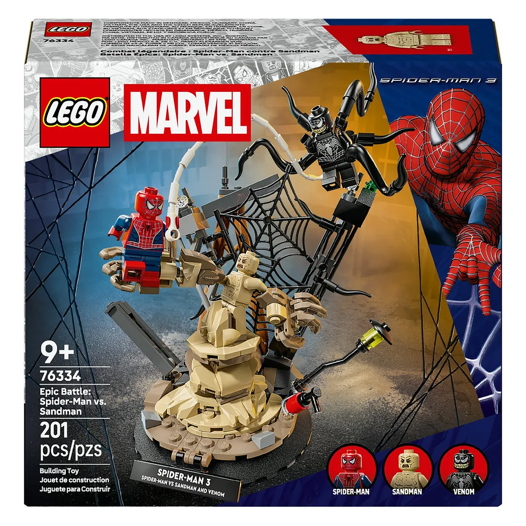 LEGO 76334: Batalla Legendaria: Spider-man vs. Sandman 1