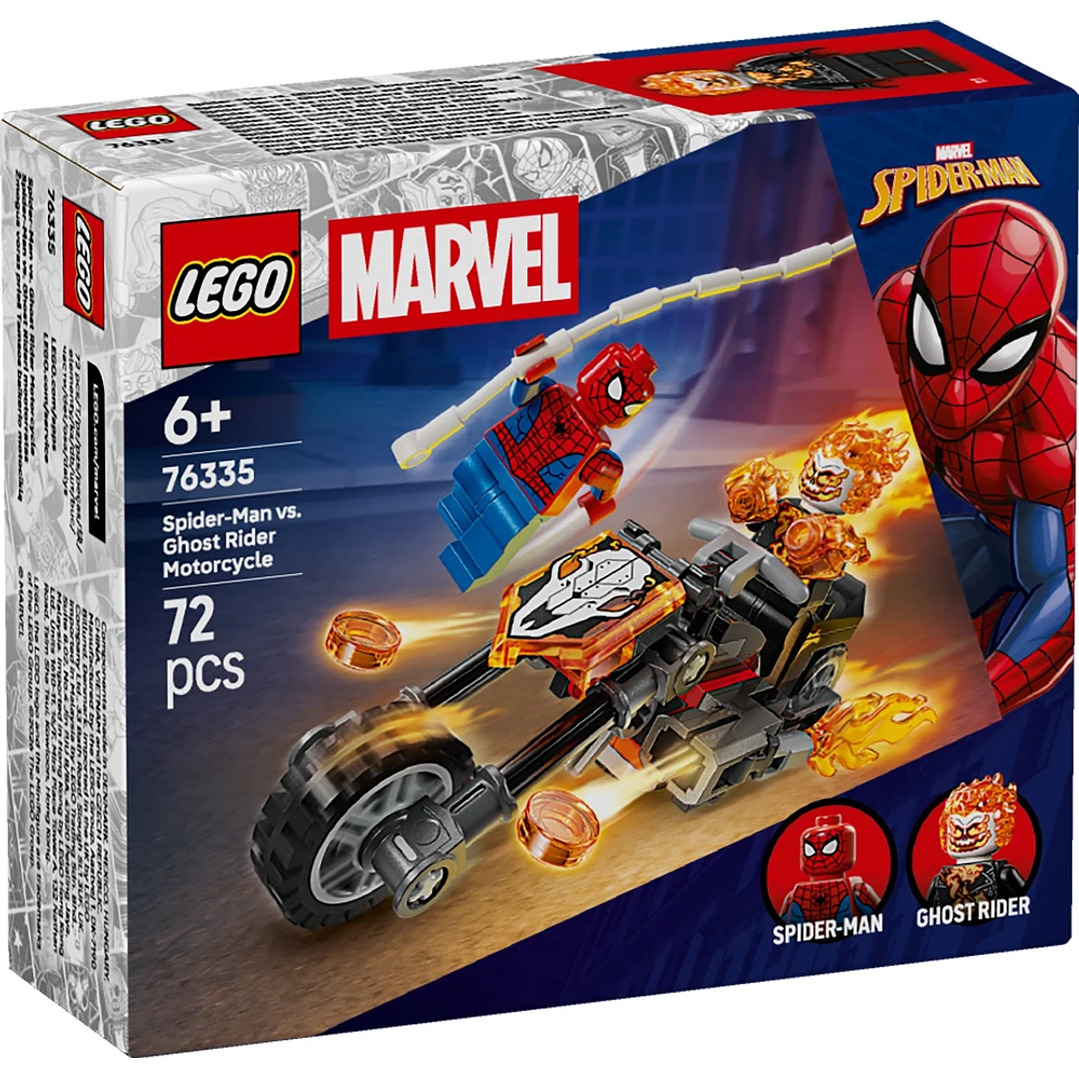 LEGO 76335: Spider-man vs. Moto del Motorista Fantasma 1