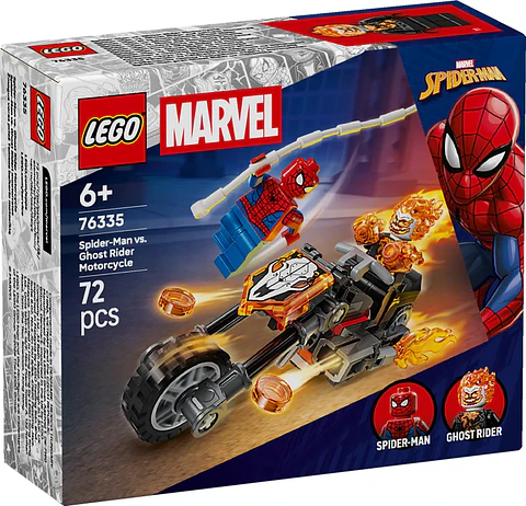 LEGO 76335: Spider-man vs. Moto del Motorista Fantasma