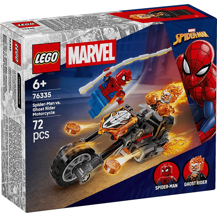 LEGO 76335: Spider-man vs. Moto del Motorista Fantasma 1