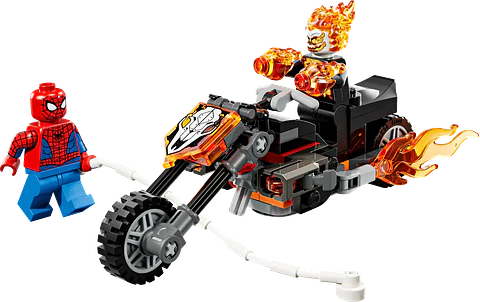 LEGO 76335: Spider-man vs. Moto del Motorista Fantasma