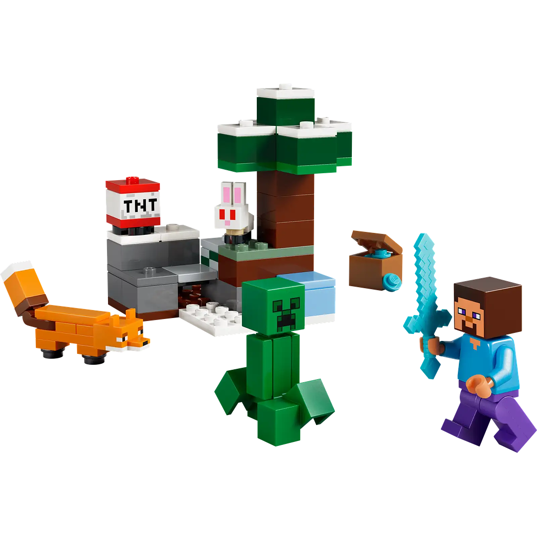 LEGO 21583: La aventura de Steve en la Taiga 2