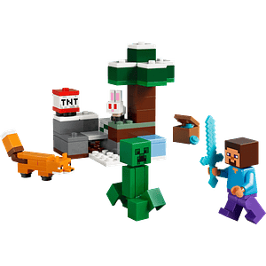 LEGO 21583: La aventura de Steve en la Taiga