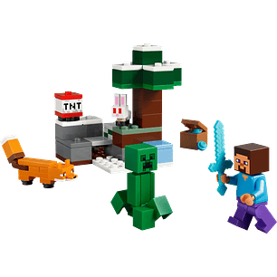 LEGO 21583: La aventura de Steve en la Taiga