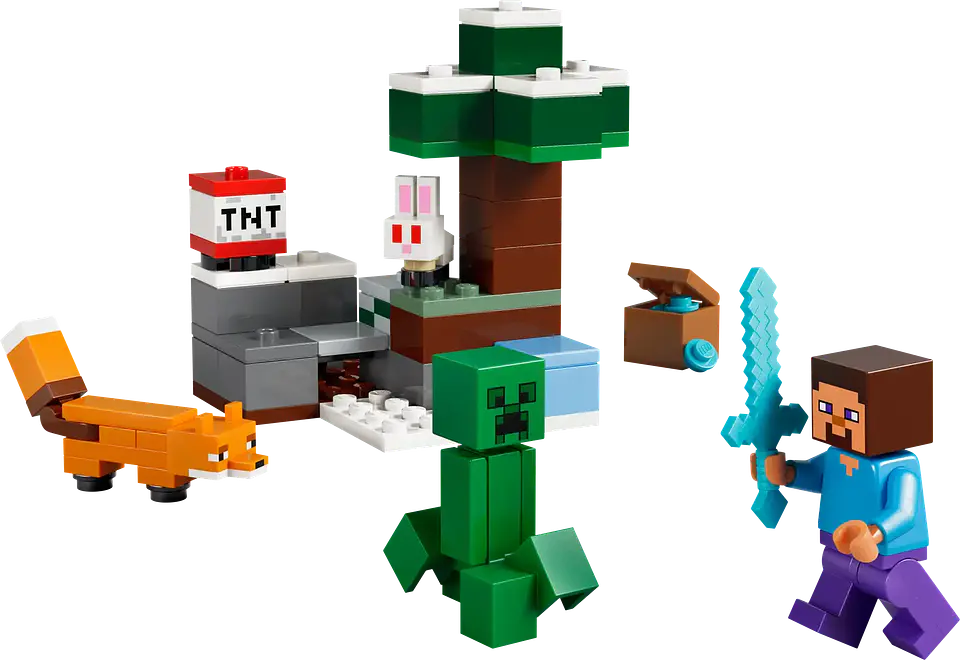 LEGO 21583: La aventura de Steve en la Taiga 2